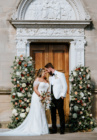 Charlotte & Chris wedding Flowers