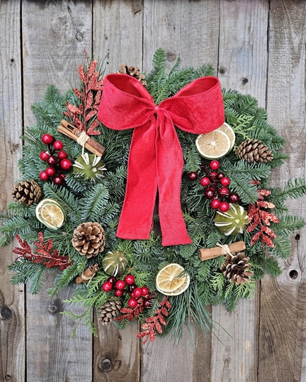 Picture of DIY Wreath Kit : Red Design