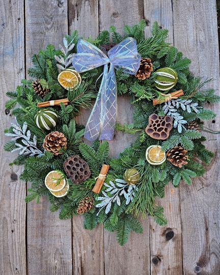 Picture of DIY Wreath Kit : Silver Design