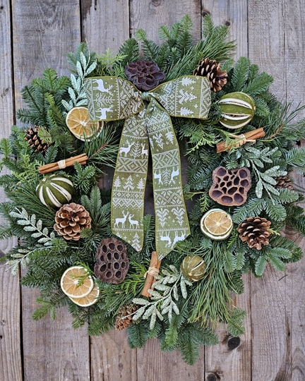 Picture of DIY Wreath Kit : Nordic Green