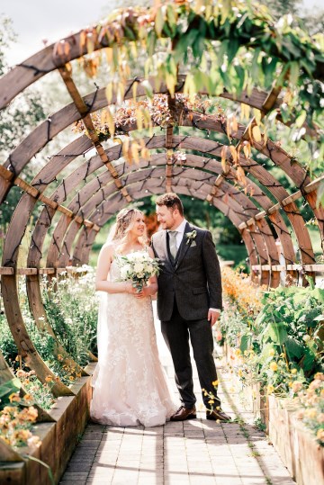 ivory and white wedding flowers - ivory avalanche roses - lisianthus - hydrangea - bridal bouquet - wedding at Wooten Park Wedding Venue - bride and groom flowers 