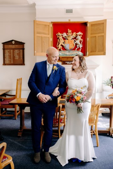 colourful bridal bouquet - summer wedding flowers - ranunculus - peony - english garden rose - cornflowers - agapanthus - wild flowers bridal bouquet  