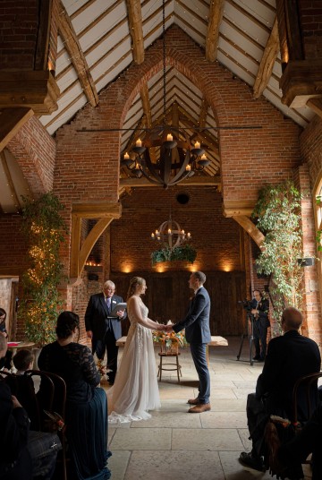 bridal bouquet - autumnal wedding flowers - shustoke farm barns wedding coleshill