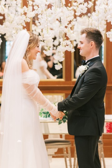 ivory bridal bouquet roses - bourton hall wedding mansion rugby - elegant ivory rose wedding flowers 