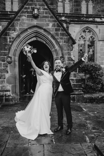 ivory rose bridal bouquet - elegant ivory wedding at shustoke farm barns coleshill