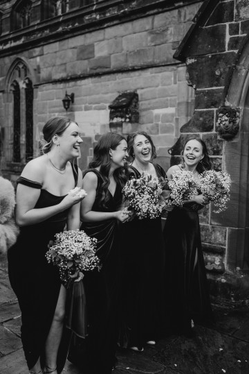 ivory rose bridal bouquet - elegant ivory wedding at shustoke farm barns coleshill