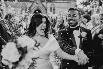 ivory rose bridal bouquet - elegant ivory wedding at shustoke farm barns coleshill