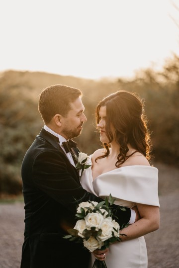 ivory rose bridal bouquet - elegant ivory wedding at shustoke farm barns coleshill