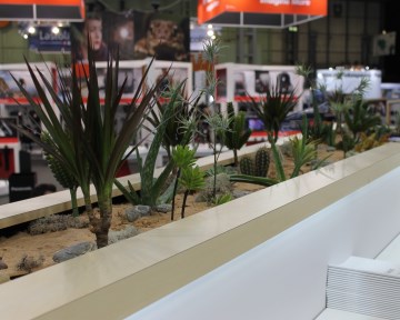 Cactus Garden For Lumix Stand At Photography Show NEC