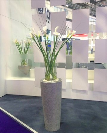 Calla Lily Vase Display For JCM At ICE Totally Gaming Excel
