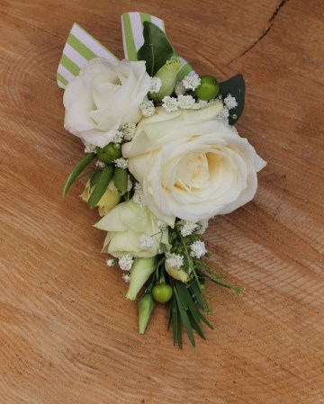 Ivory And Cream Corsage 