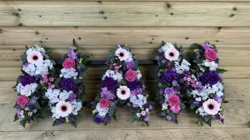 loose design nan - purple lilac and pink flower mix 